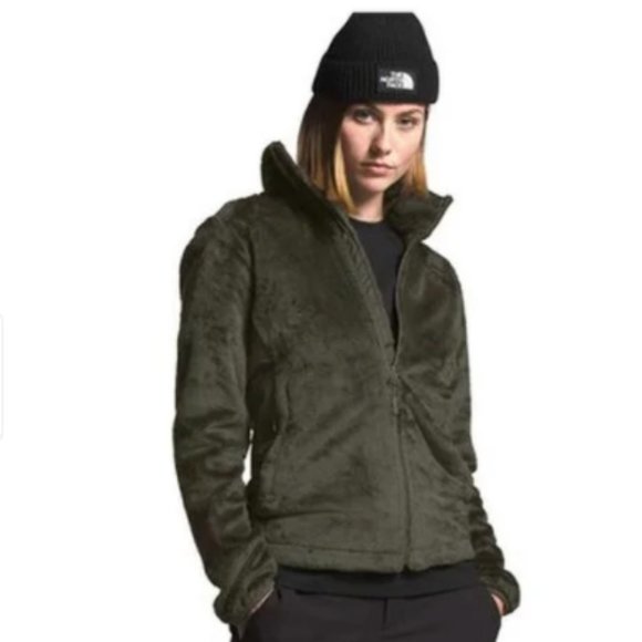 The North Face Jackets & Blazers - The North Face Ladies Osito Fleece full zip Jacket, Taupe Green, Small